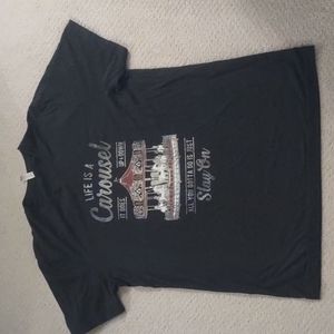 Life is a carousel T shirt